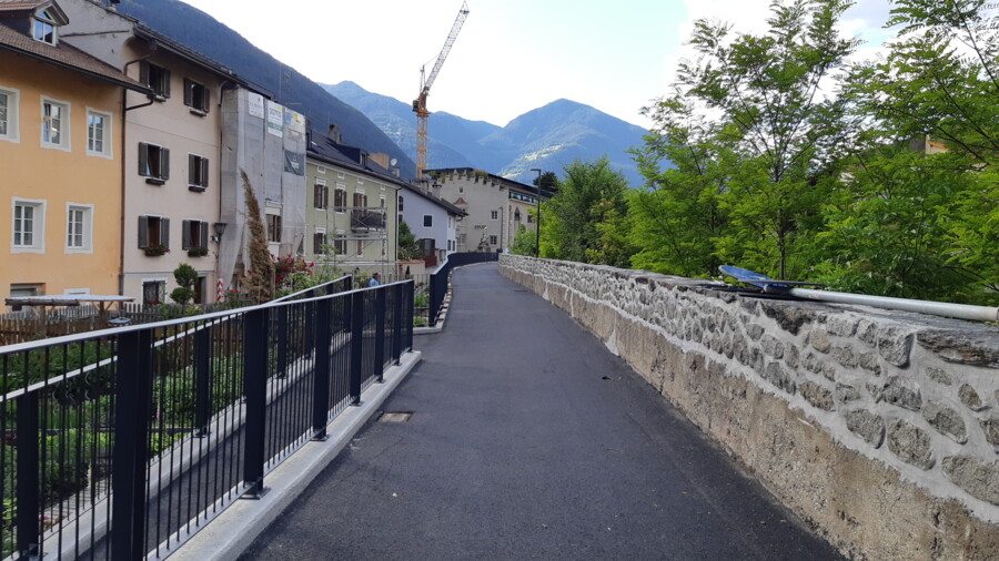 Wiedereröffnung der Griesgasse: Fahrradweg im Abschnitt Adlerbrücke – Widmannbrücke wieder freigegeben. 