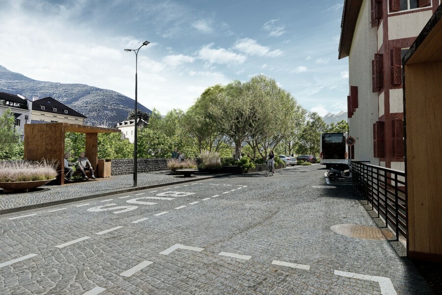 Hochwasserschutz in Brixen: Notwendige Baumfällungen in der Cesare-Battisti-Straße